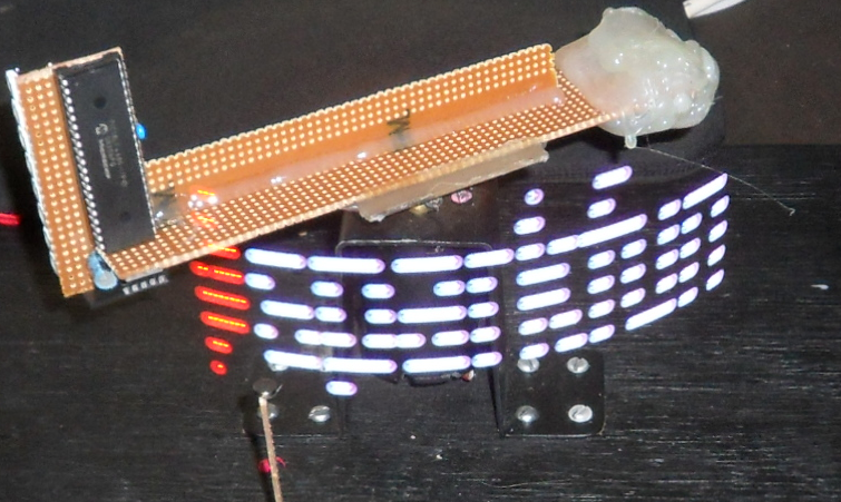 The 'One Chip Spinning RGB POV Display' With Conversion Software.
