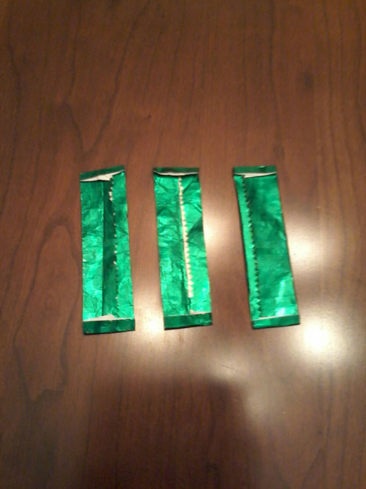 Gum Wrapper Ring 7 Steps Instructables
