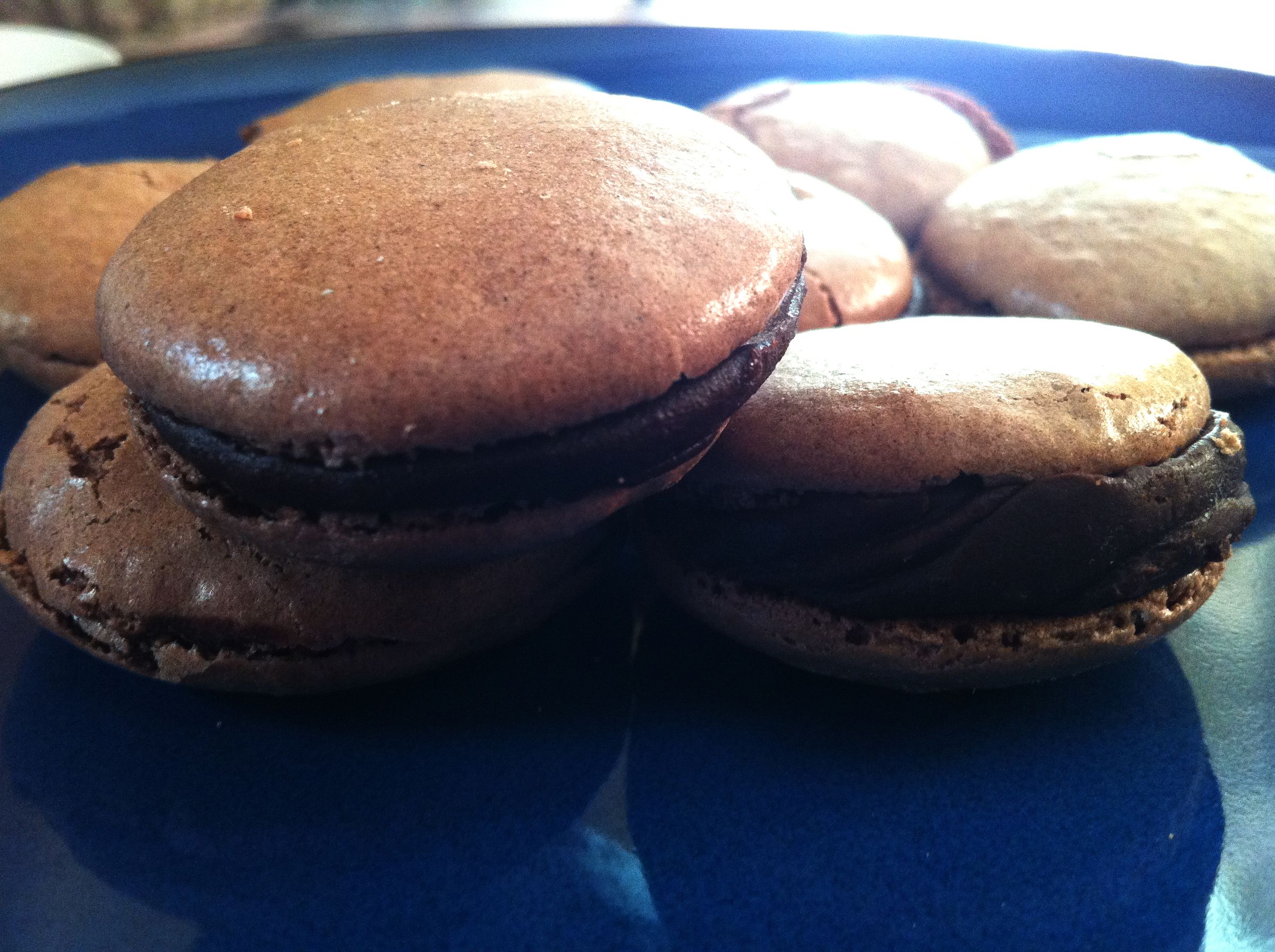 Chocolate French Macarons