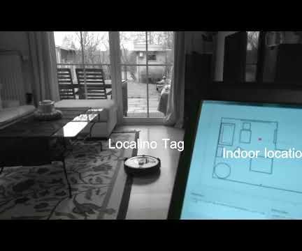 Localino Tracks Roomba IRobot, Maps the Environment and Allows Control.