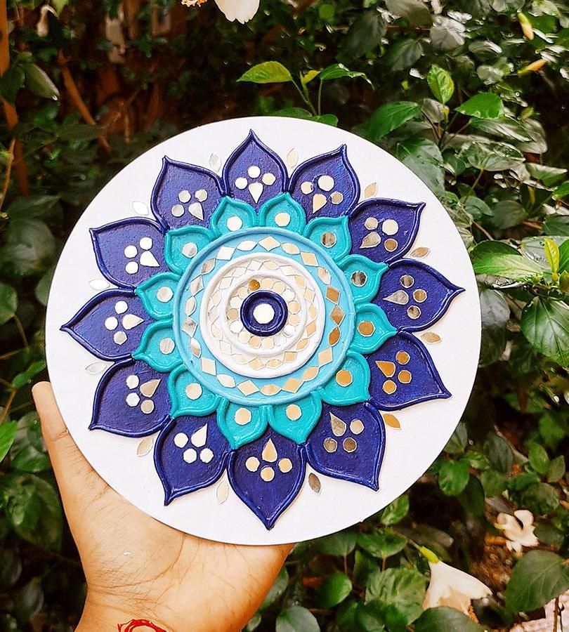 Make Your Own Stunning Mini Lippan Art Coaster a Fun & Creative DIY Project