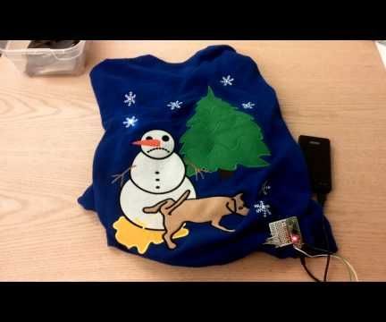 Blinky Ugly Sweater