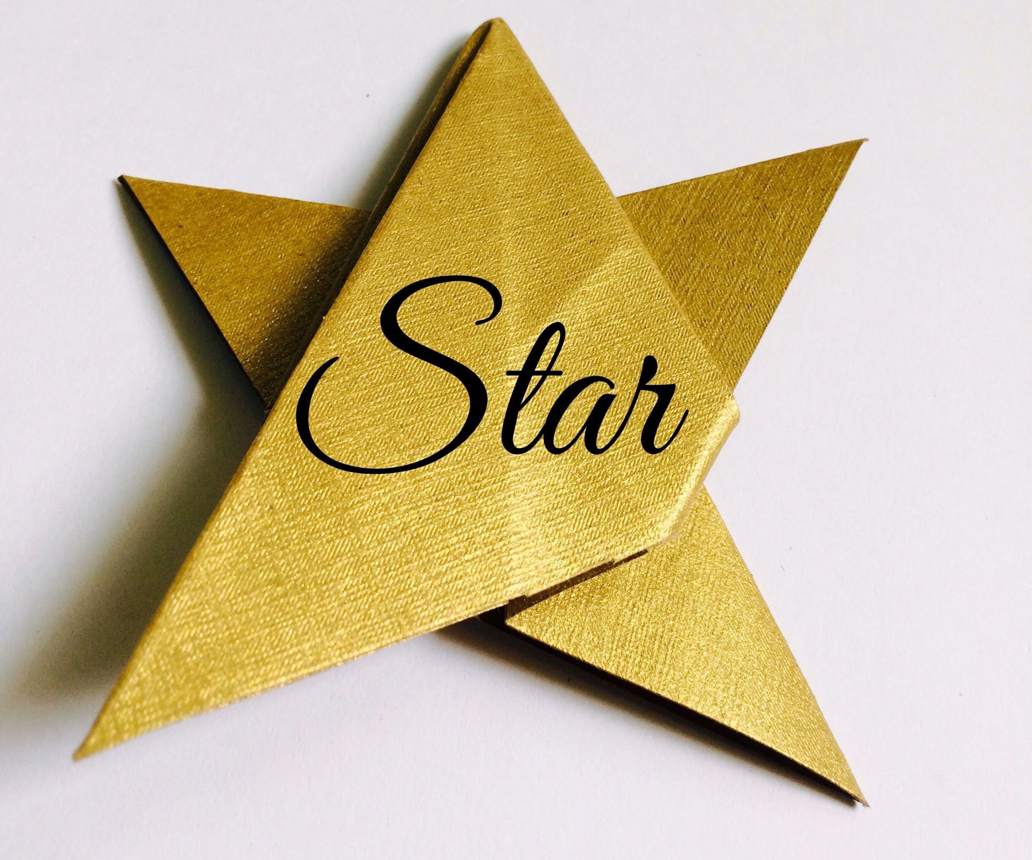 Easy Origami Star : 6 Steps - Instructables