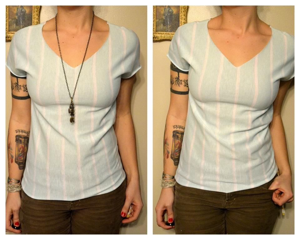 Make a T-Shirt or T-Shirt Dress Out of a Bed Sheet