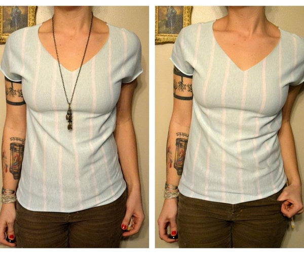 Make a T-Shirt or T-Shirt Dress Out of a Bed Sheet