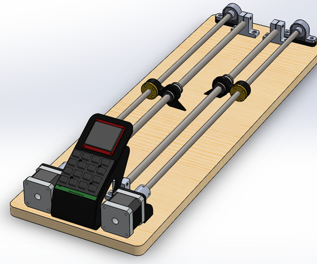 Arduino Uno With Spindle and Pitch Motor