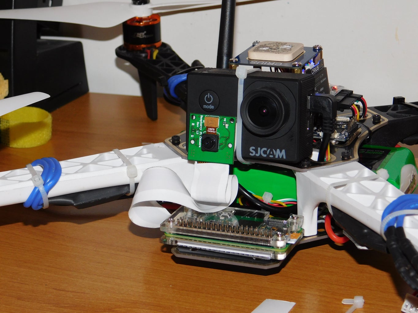 Ultimate Intelligent Fully Automatic Drone Robot (w/ RPi, Arduino) : 31 ... Circuit Diagram