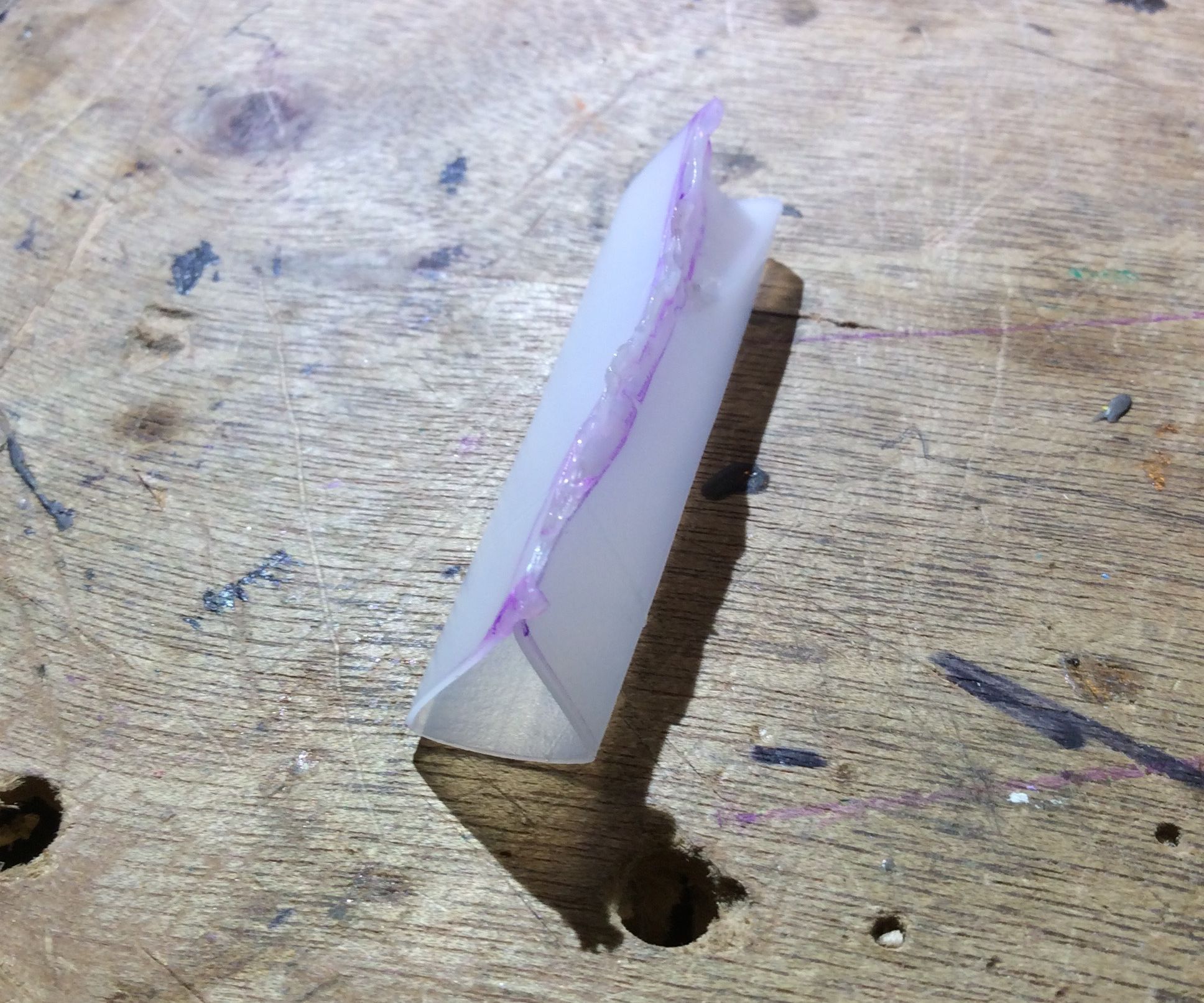 Fluid Tube From Plastic Bottle 