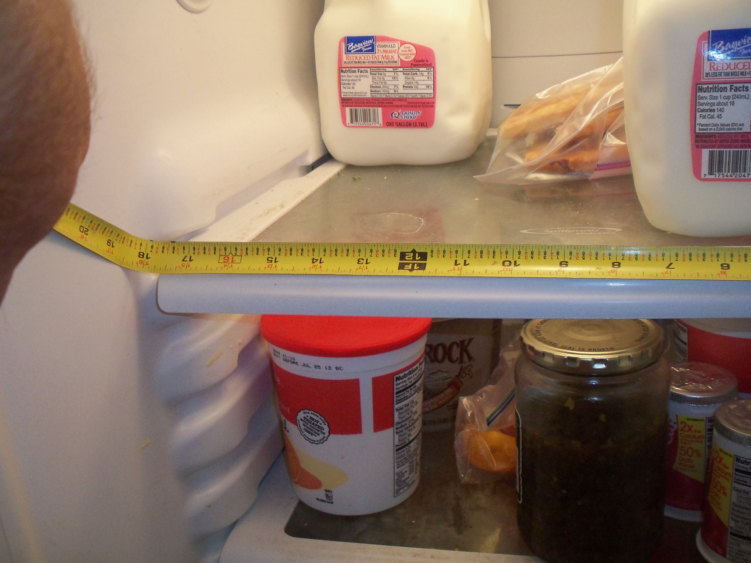 Refrigerator Shelf Extender - Instructables