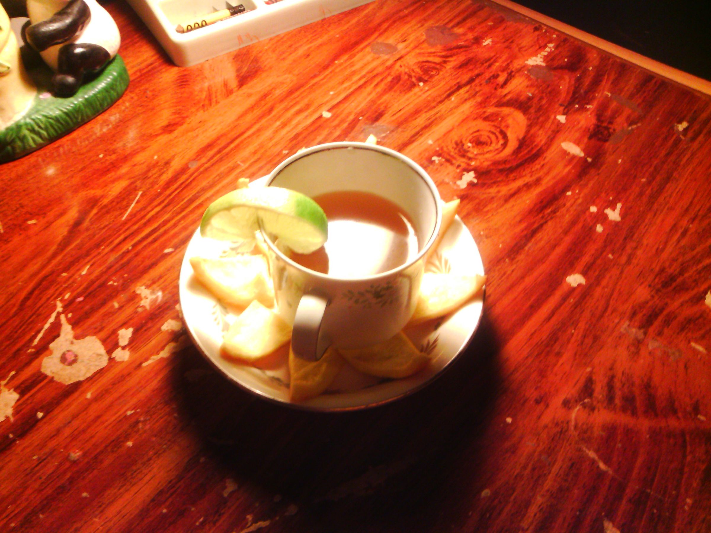 Making Orange Tea Using Peels