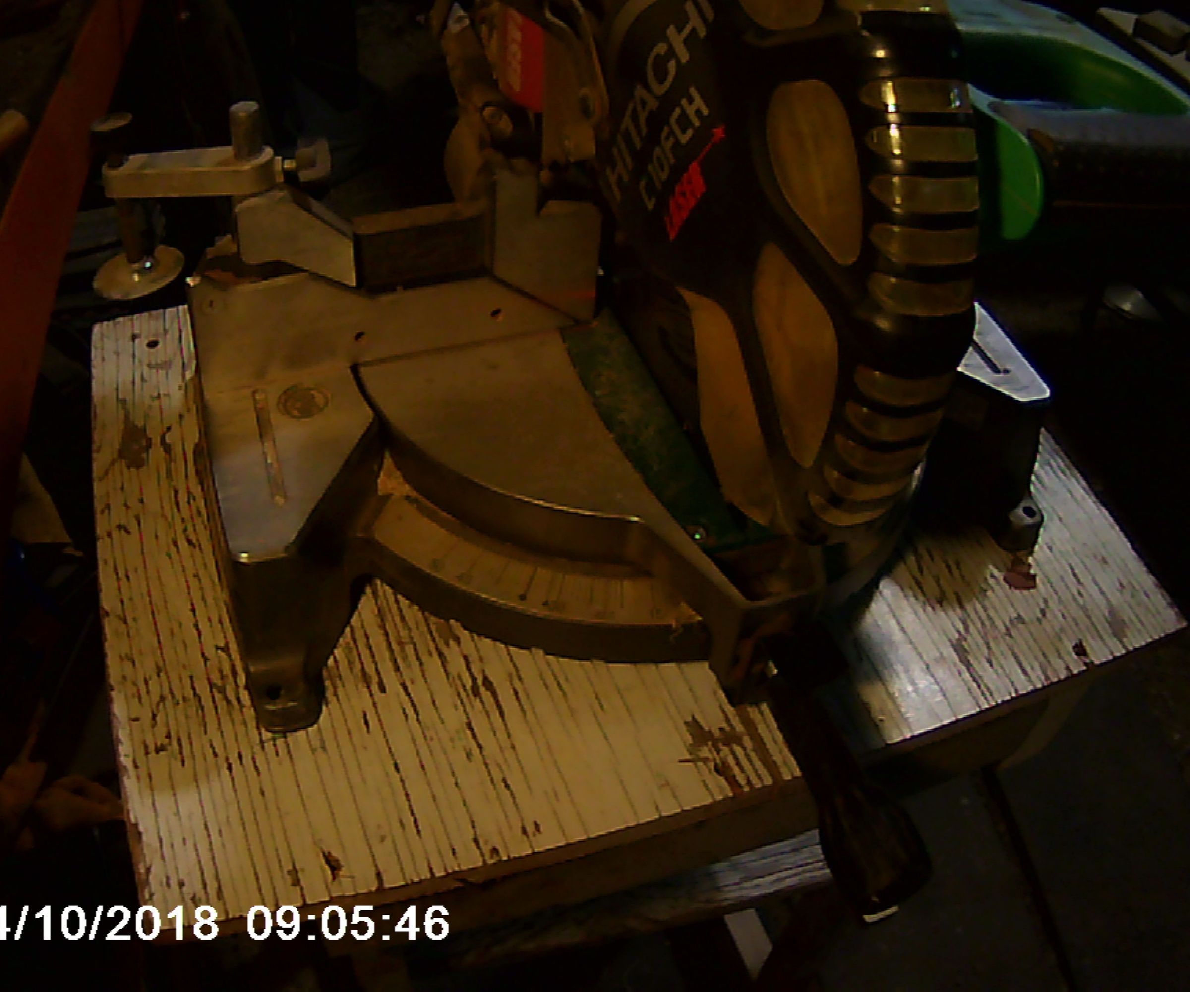 Chop-saw Stand Out of Pallets