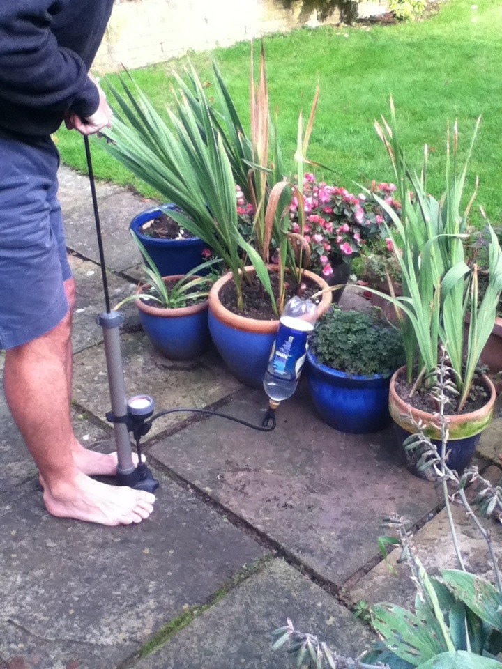 Lemonade Bottle Garden Rocket