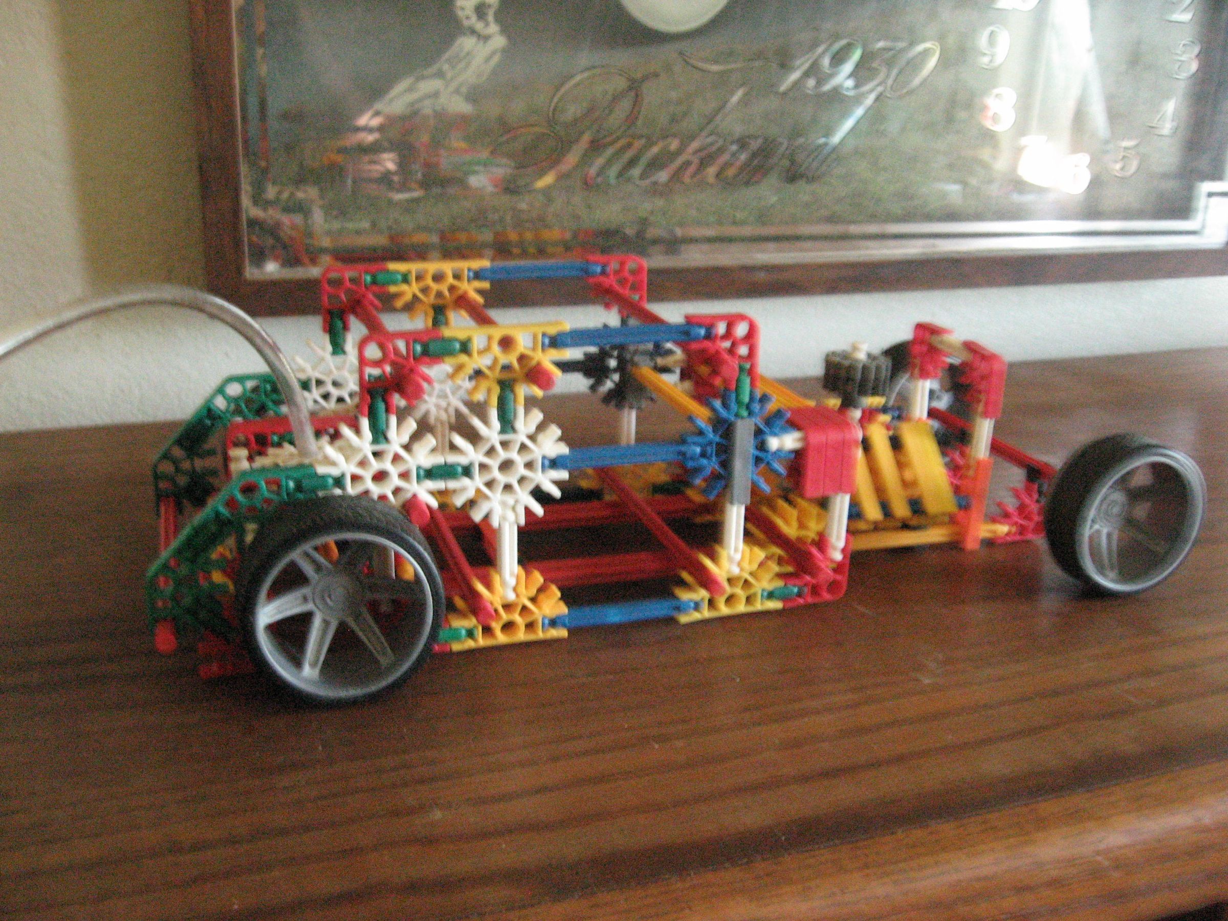 Knex Model a Coupe Rat Rod Bagged