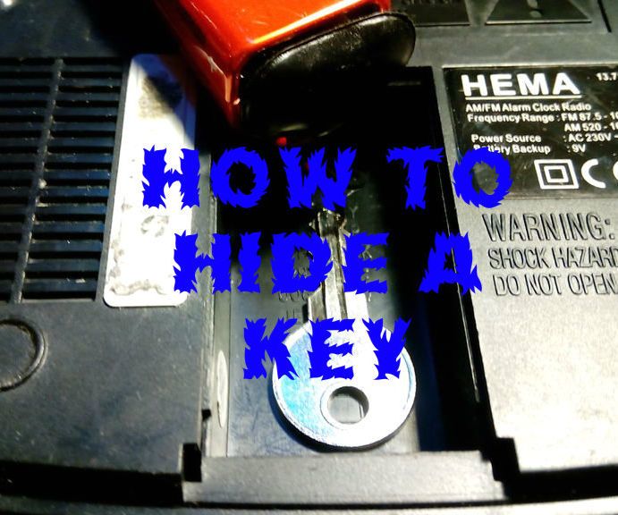 Grazy Simple Key Hiding Place