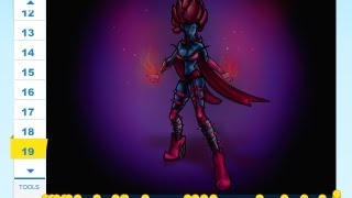 How to Draw Evelyn From League of Legends