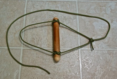 Finish the Handle With a Bowline!