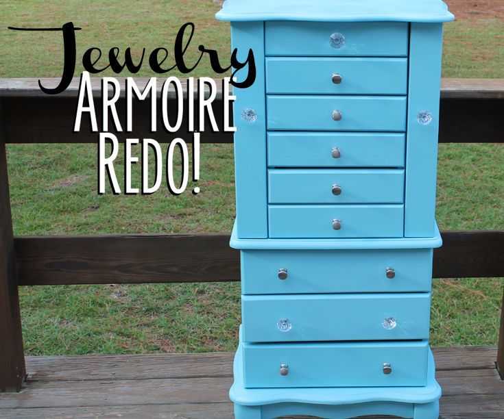 Jewelry Armoire Redo 4 Steps (with Pictures) Instructables