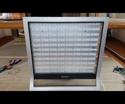 How to Make a Super Bright LED Light Panel - Simple Version
