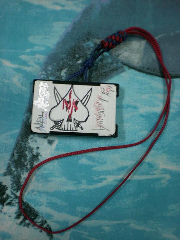 Crown Sinnet (round) Neck Lanyard