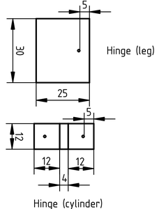 Making the Support Beam Hinges