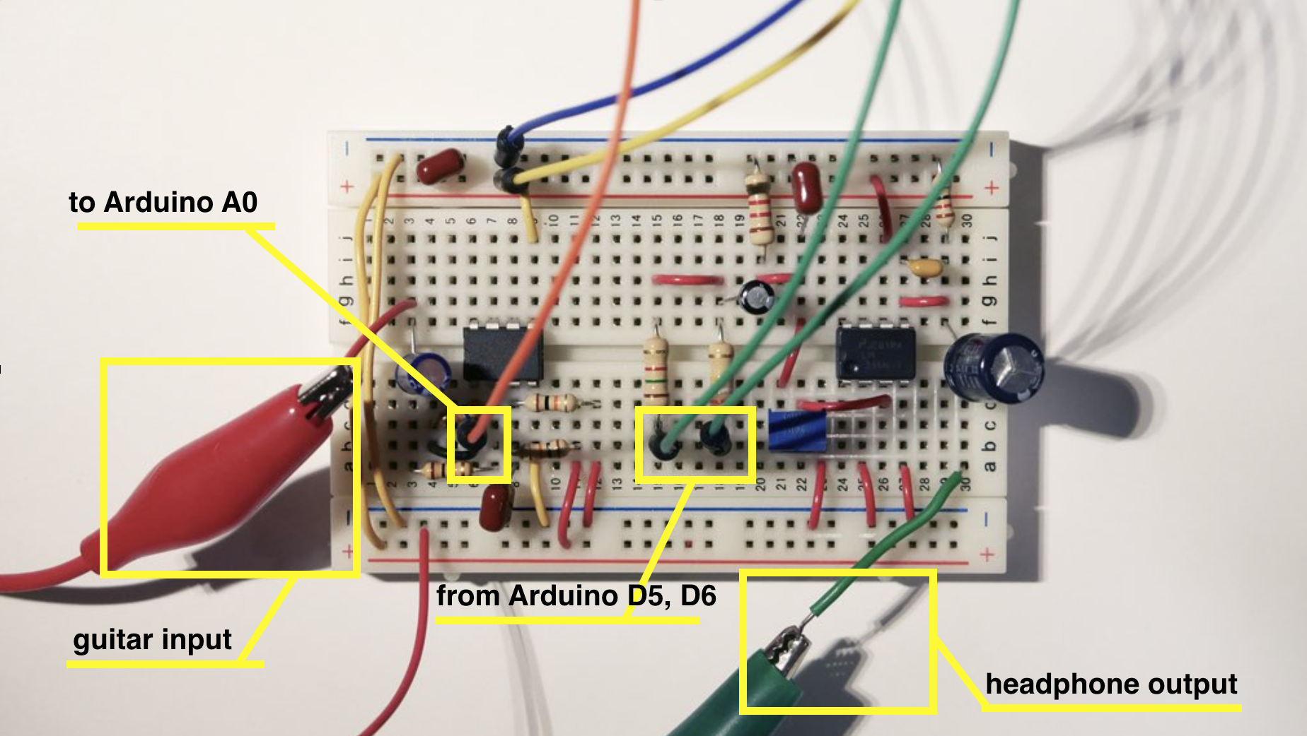 Arduino Guitar Effector 4 Steps Instructables