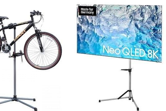 How to Turn a Bike Repair Stand Into a Tv Floor Stand