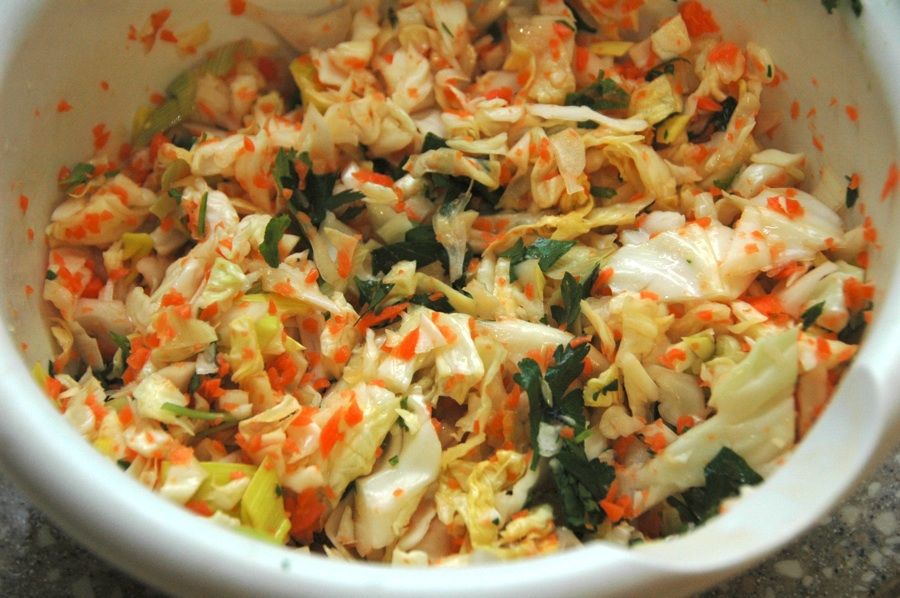 Savory Raw Vegan Coleslaw