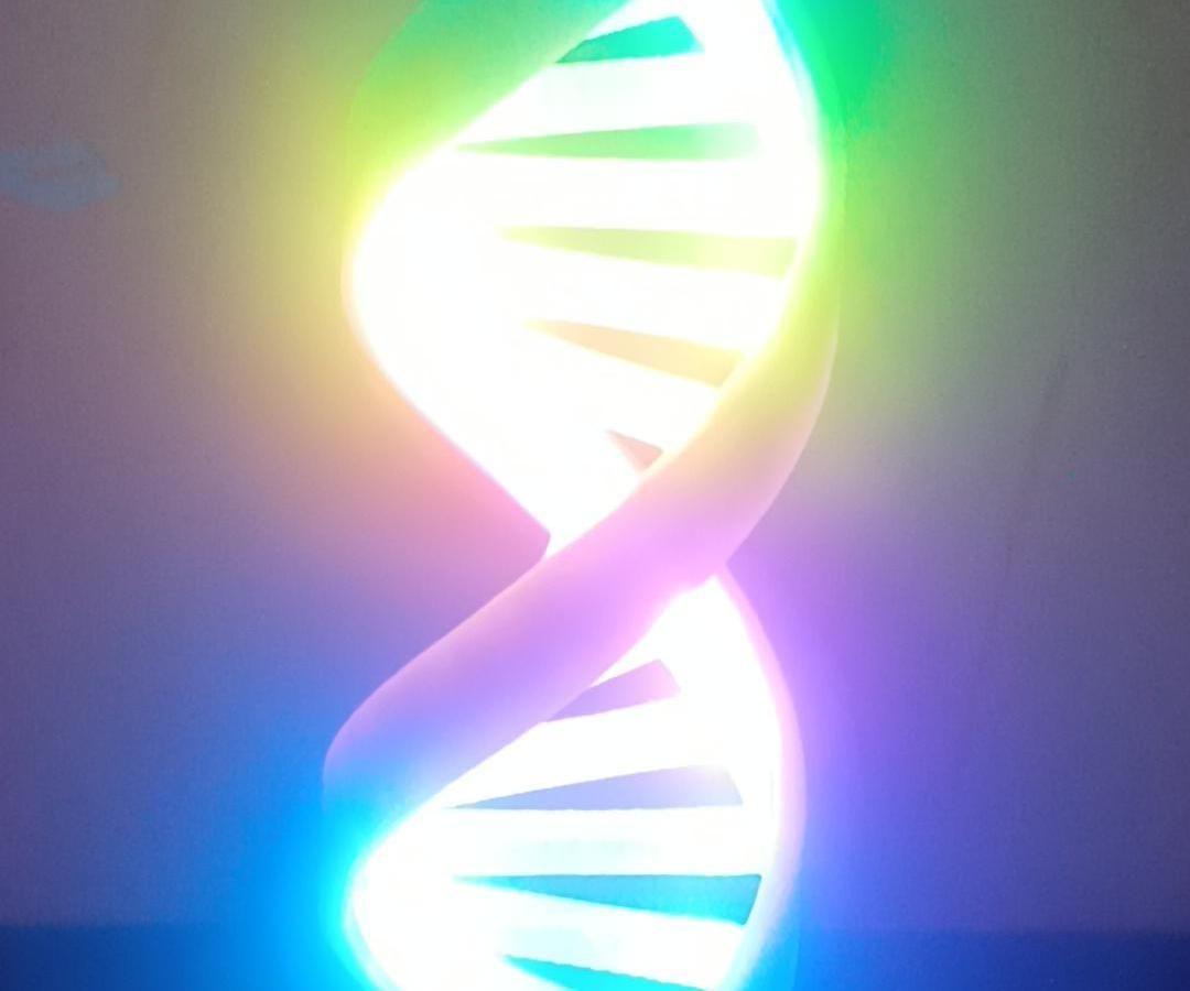 DNA Helix Lamp - Arduino Powered WS2812B LED Strip 3D Printed Fancy Desk Lamp