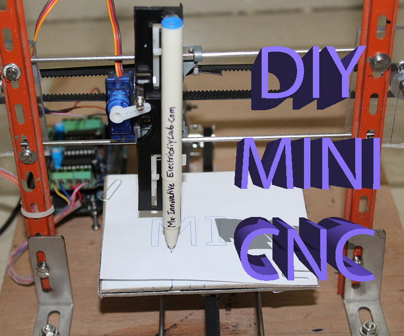 How to Make Mini Home Made CNC Machine Arduino+28BJY-48 Stepper Motor
