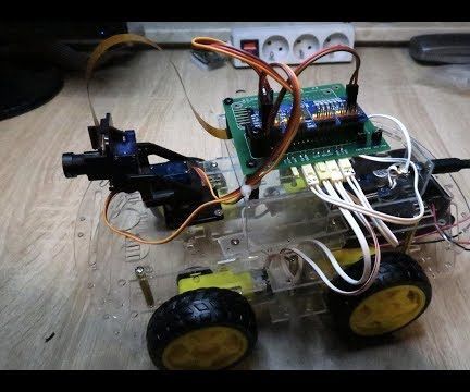 RasbperryPi Car With FPV Camera. Control by Web Browser