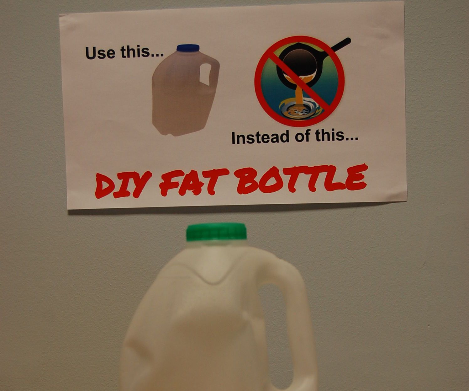 DIY Fat Trap    