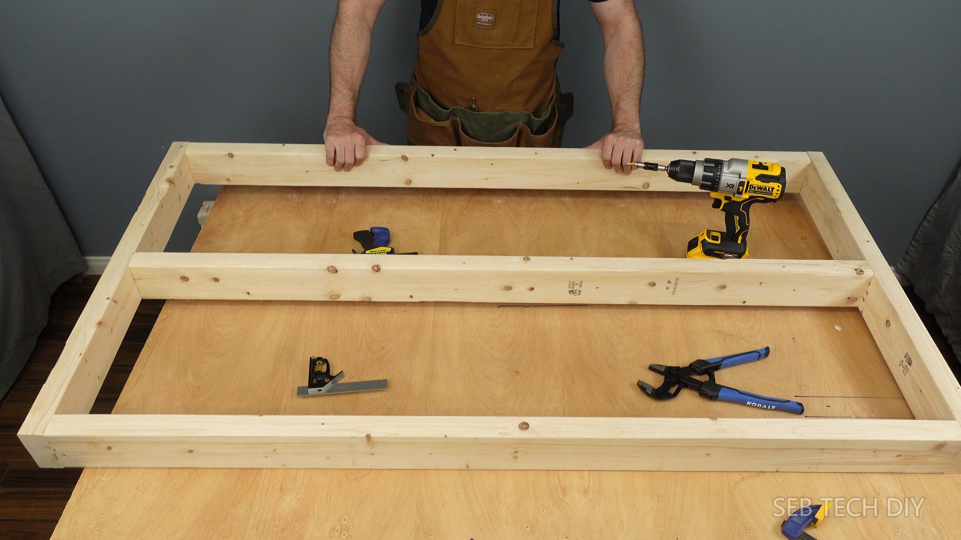 DIY Floating Bed Frame 14 Steps (with Pictures) Instructables