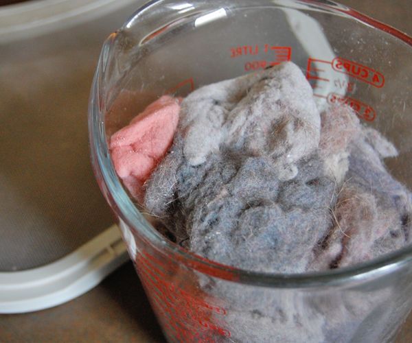 Modeling Clay Out of Laundry Lint