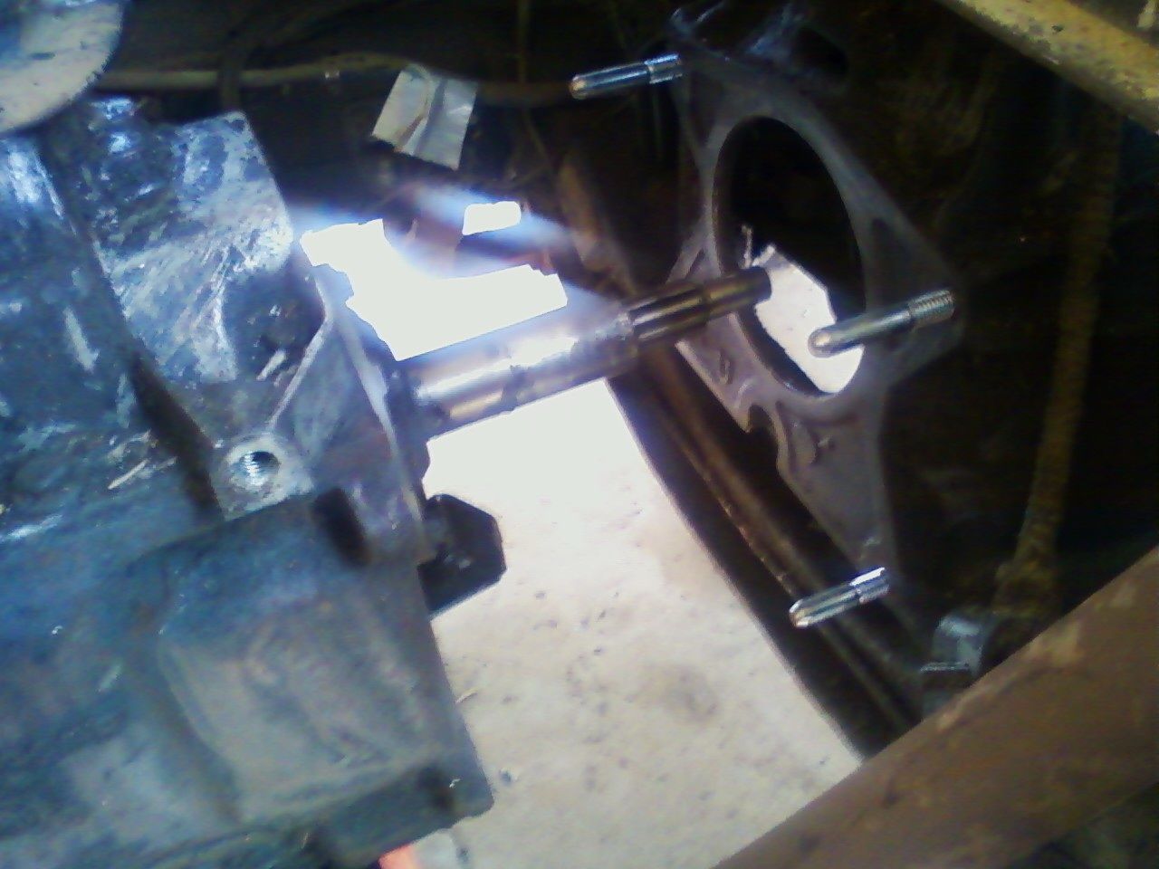 Align Tranny for Install