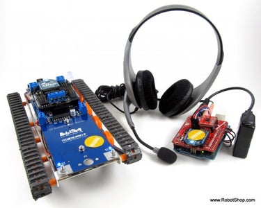 Carlitos' Projects: Wireless Speech-Controlled Arduino Robot