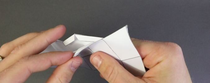 Glue Top and Bottom Tabs Together