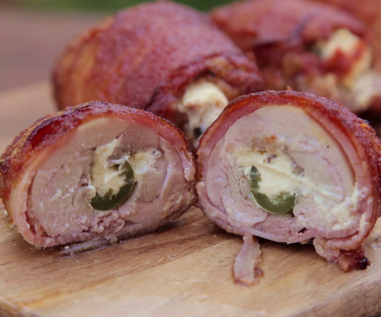 How to Cook Bacon Wrapped Jalapeño Chicken Poppers
