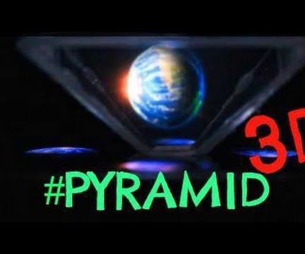 How to Make a Simple Holographic 3D Pyramid