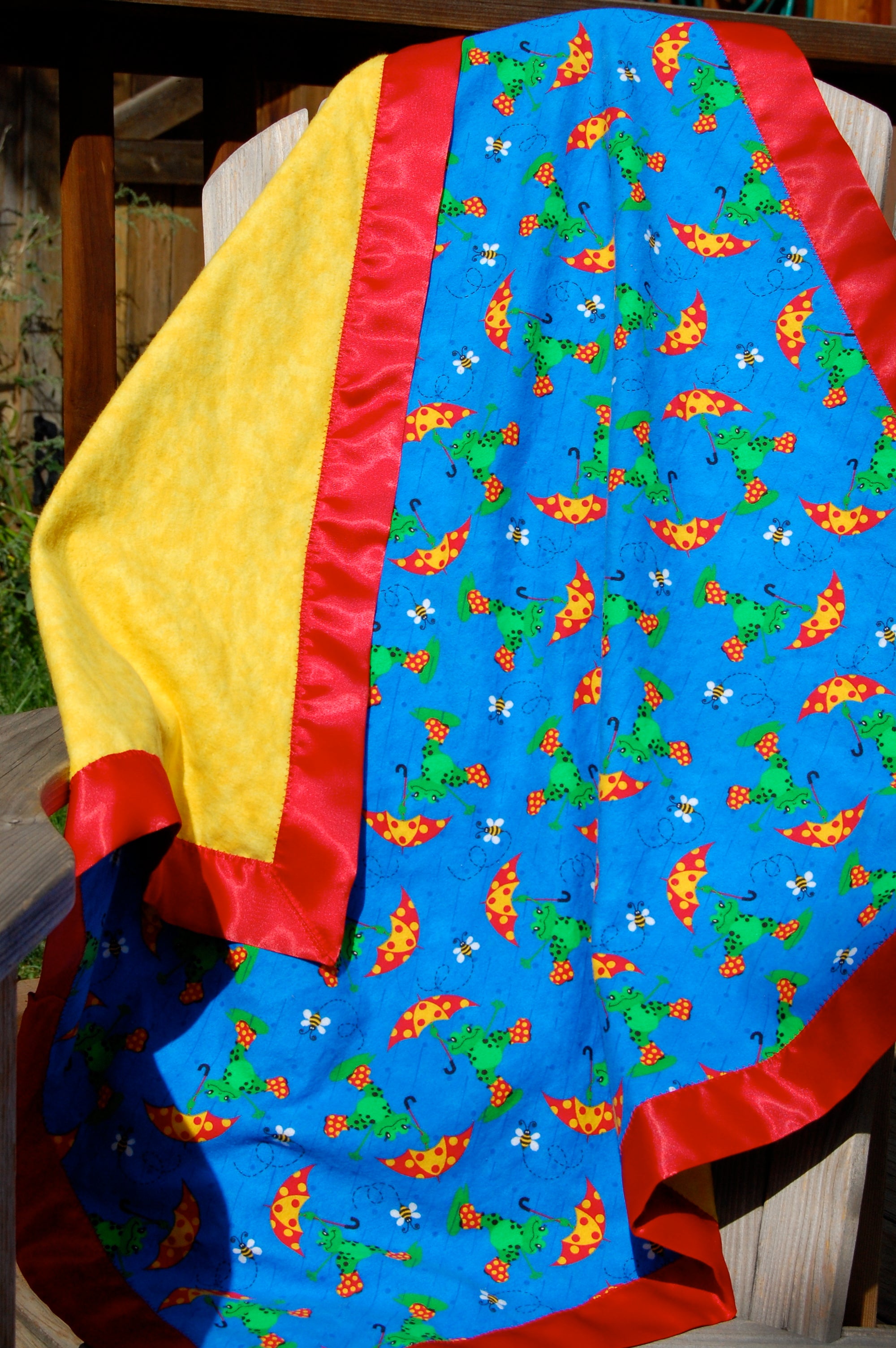 Flannel Baby Blanket With Satin Binding 9 Steps Instructables