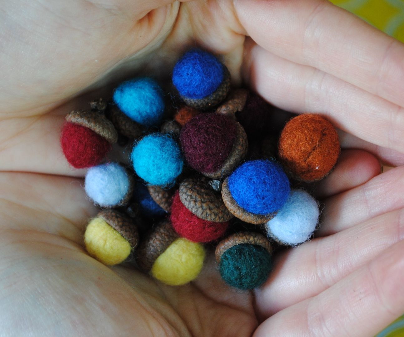 Making Needle Felted Acorns 3 Steps (with Pictures) Instructables