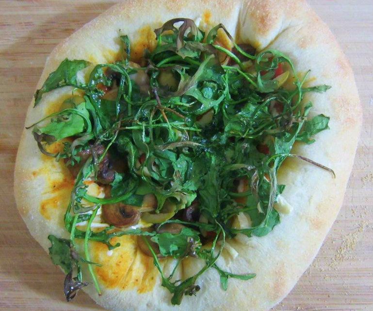 Stuffed Crust Vegan Pizza