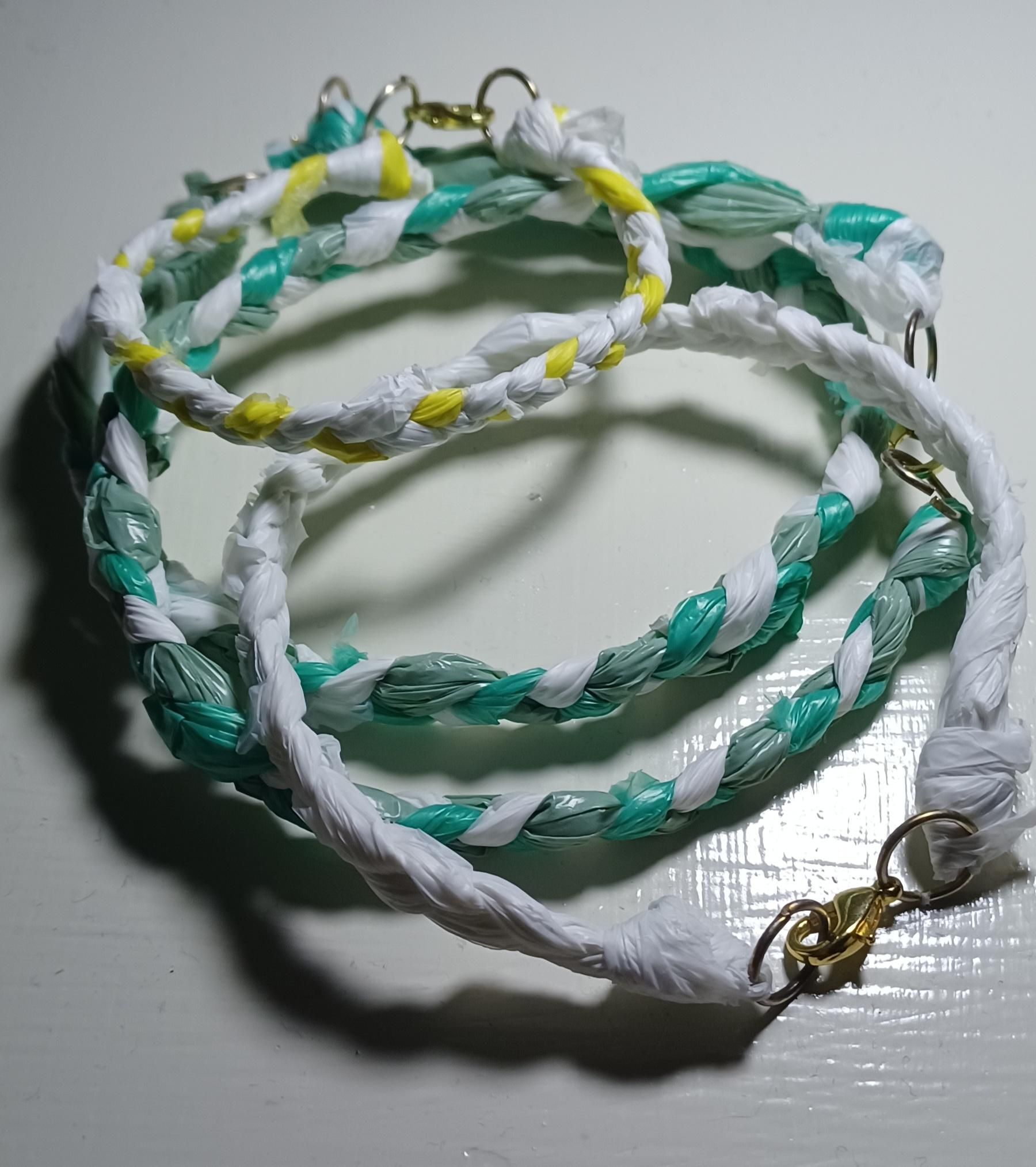 Reused Plastic Bag Bracelets 8 Steps (with Pictures) Instructables