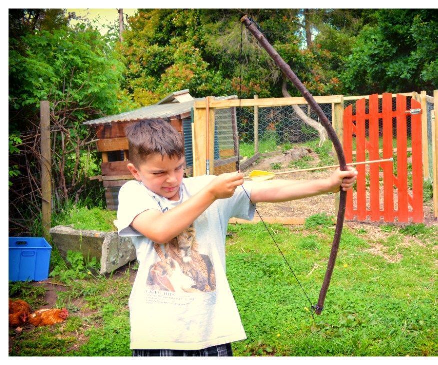 How to Make a Bow and Arrow