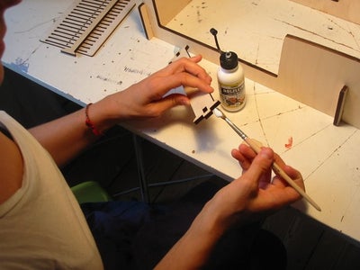 Glue That Cool Hex Back Roller Beam!