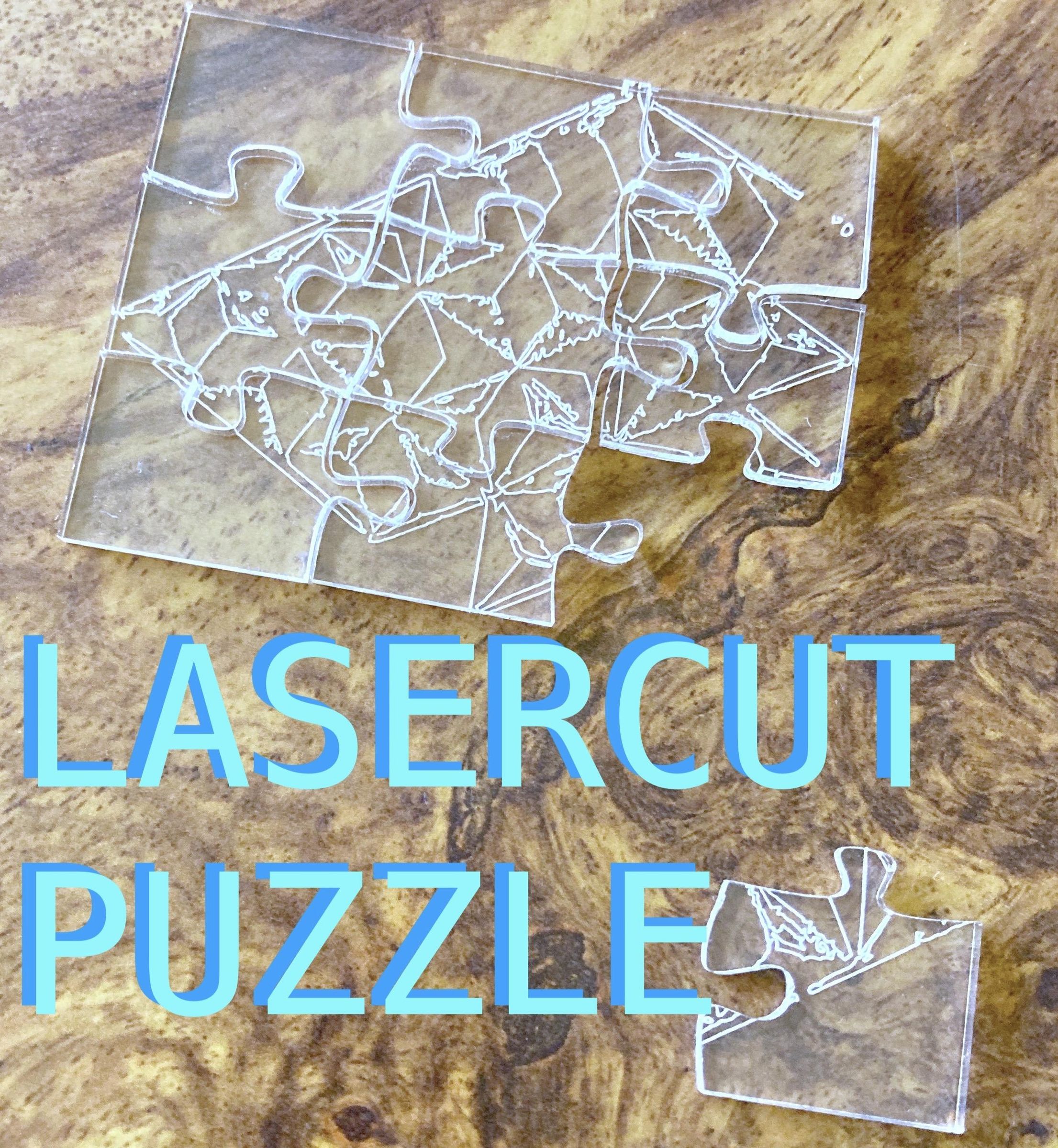 Lasercut Puzzle Project 3 Steps (with Pictures) Instructables