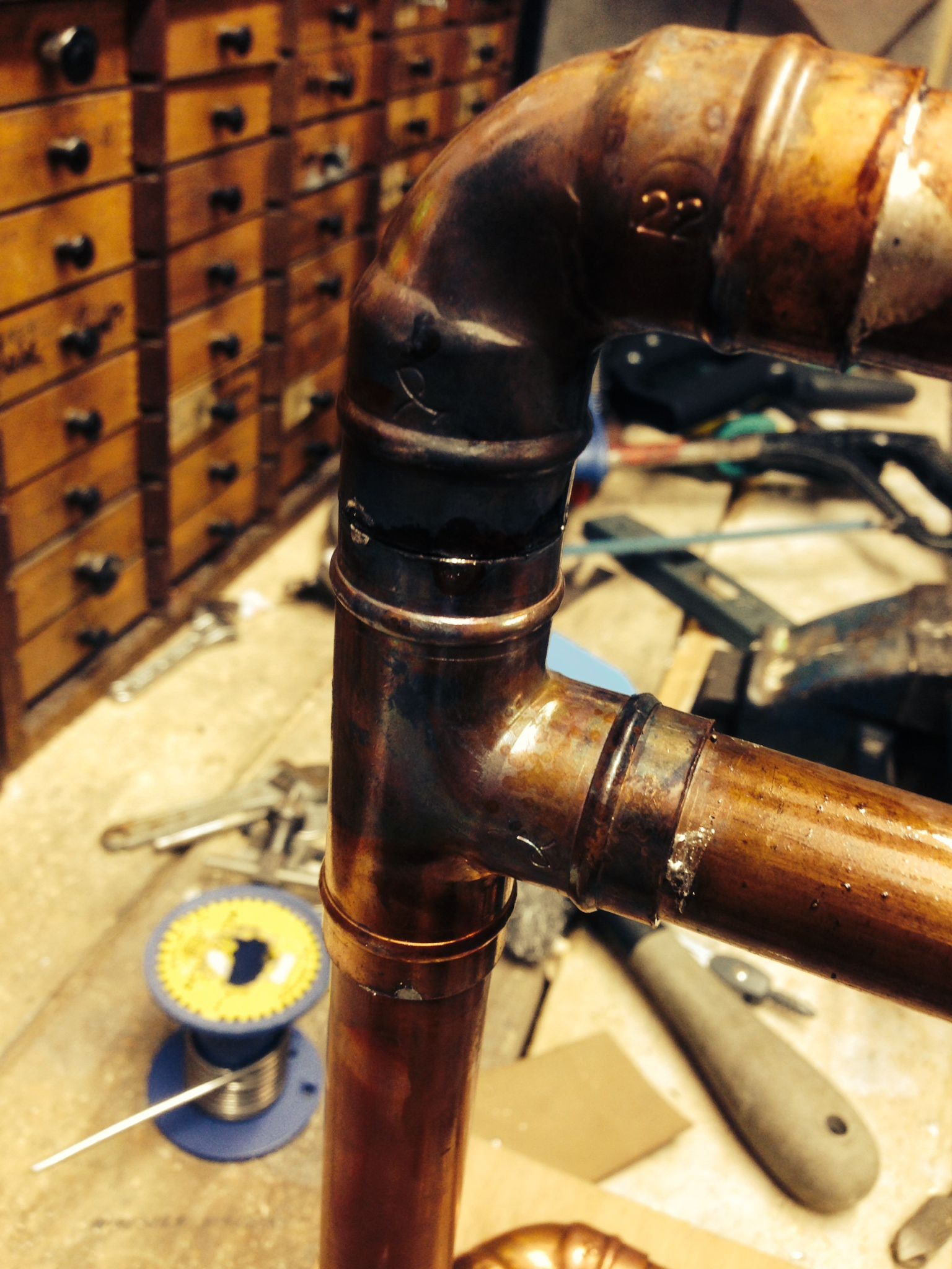 Copper Pipe Headphone Stand 6 Steps Instructables