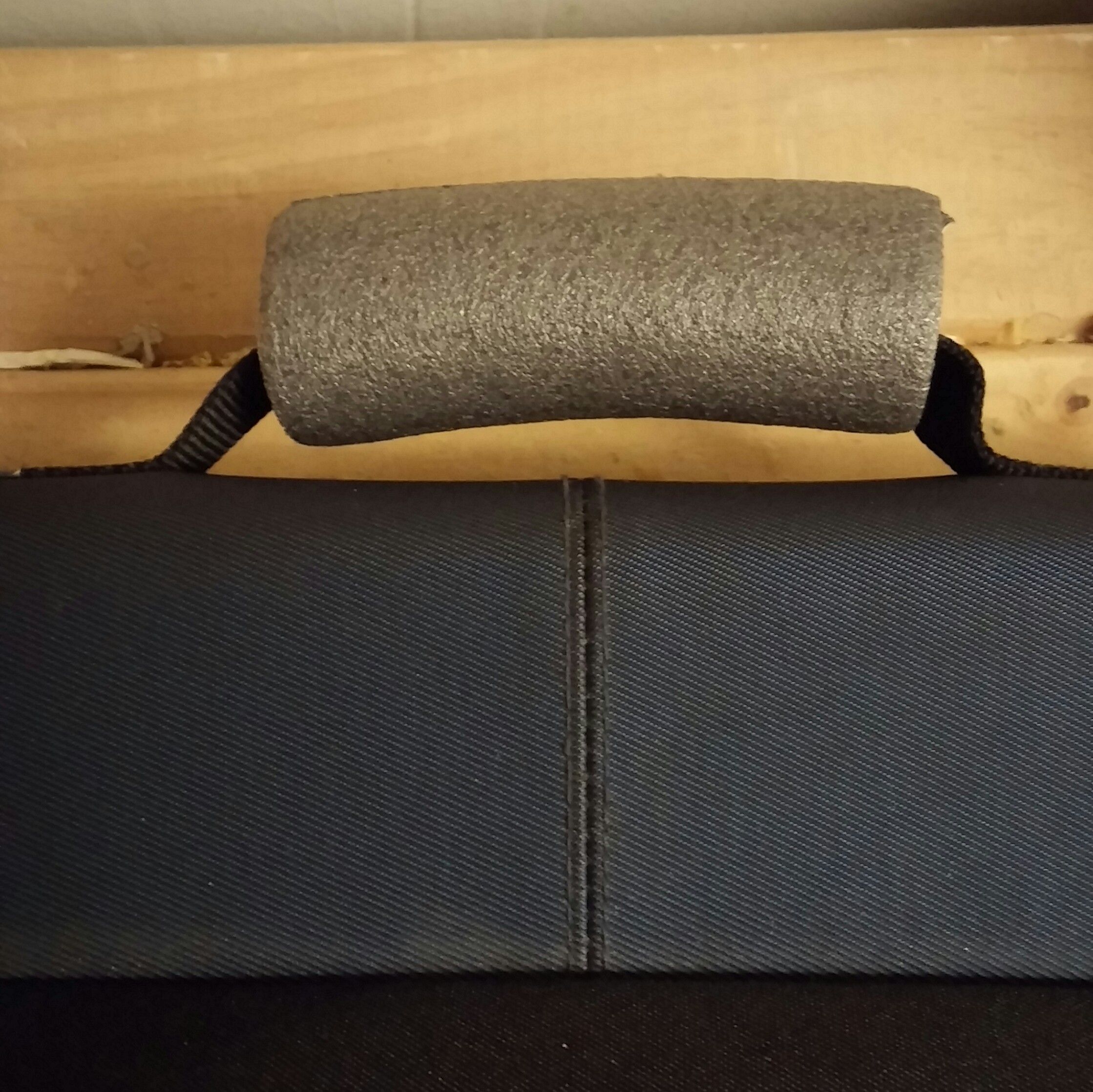 Foam Handle for Bag From Pipe Insulation