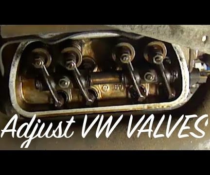Adjusting VW Beetle Valves