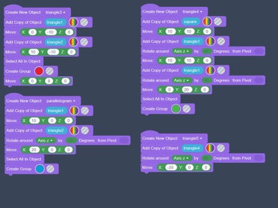 Code Example for Tangram