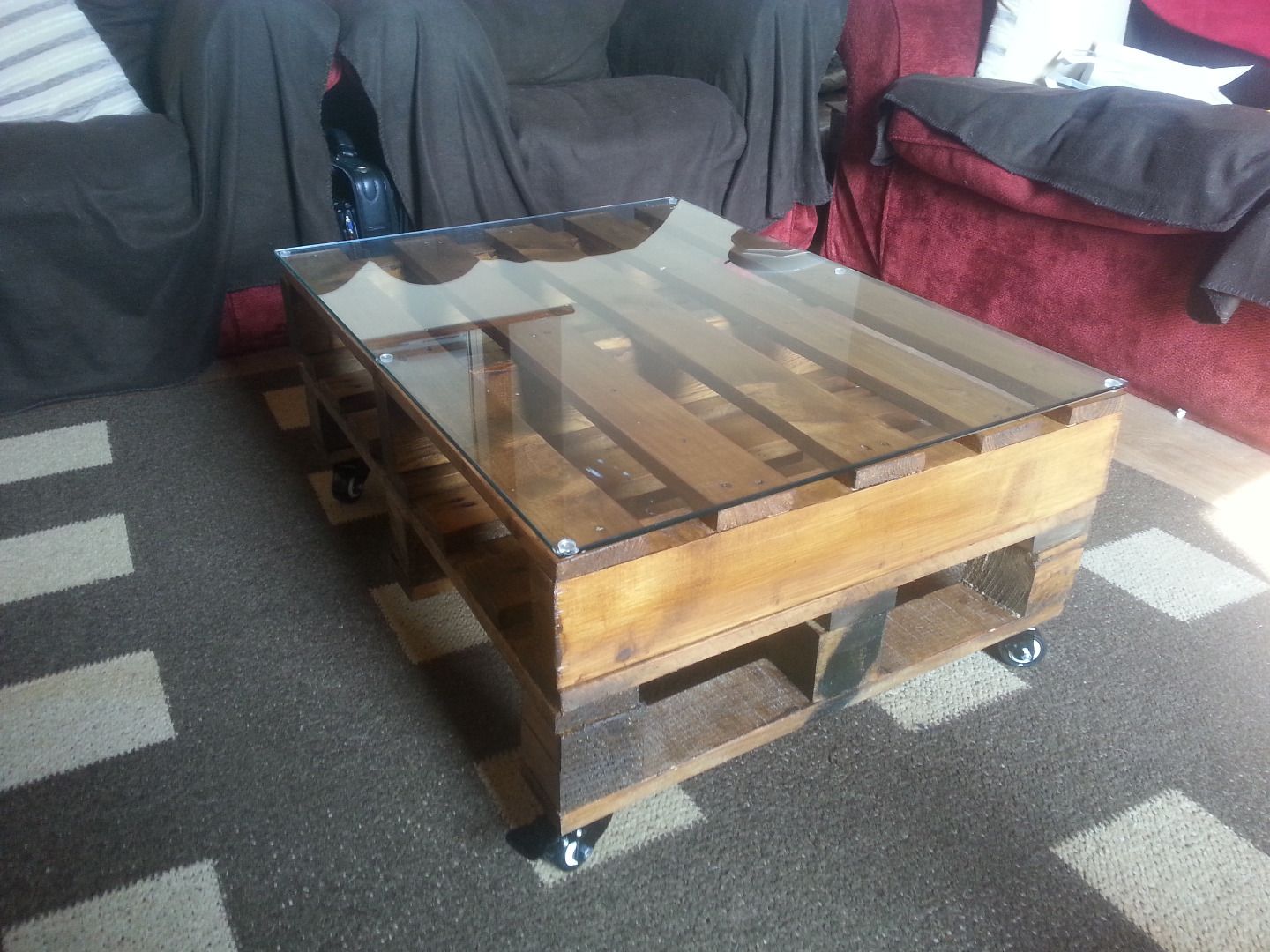Coffee Table Made From Pallets 5 Steps (with Pictures) Instructables